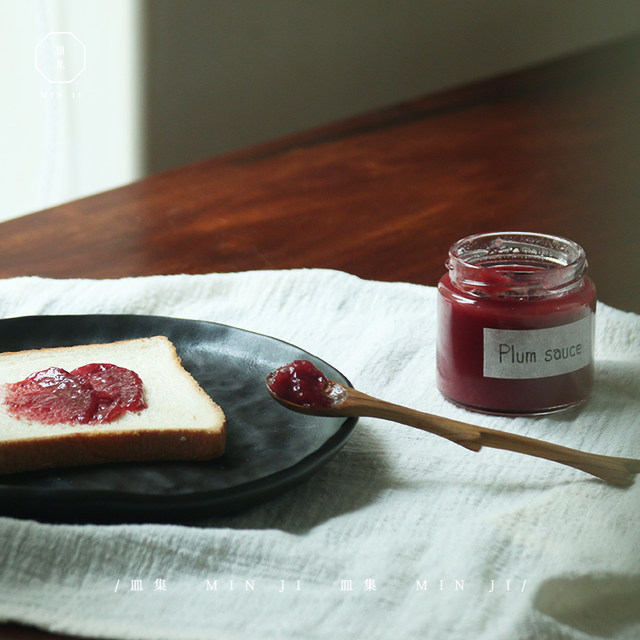 Wooden dish set creative coffee drink spoon without paint or wax