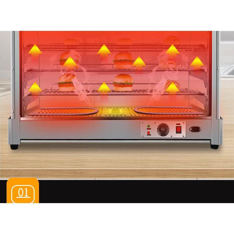 CY-2二层展示柜 发热管电热不锈钢保温柜 汉堡薯条熟食保温柜,淘宝优惠券,粉丝福利购,淘宝优惠卷