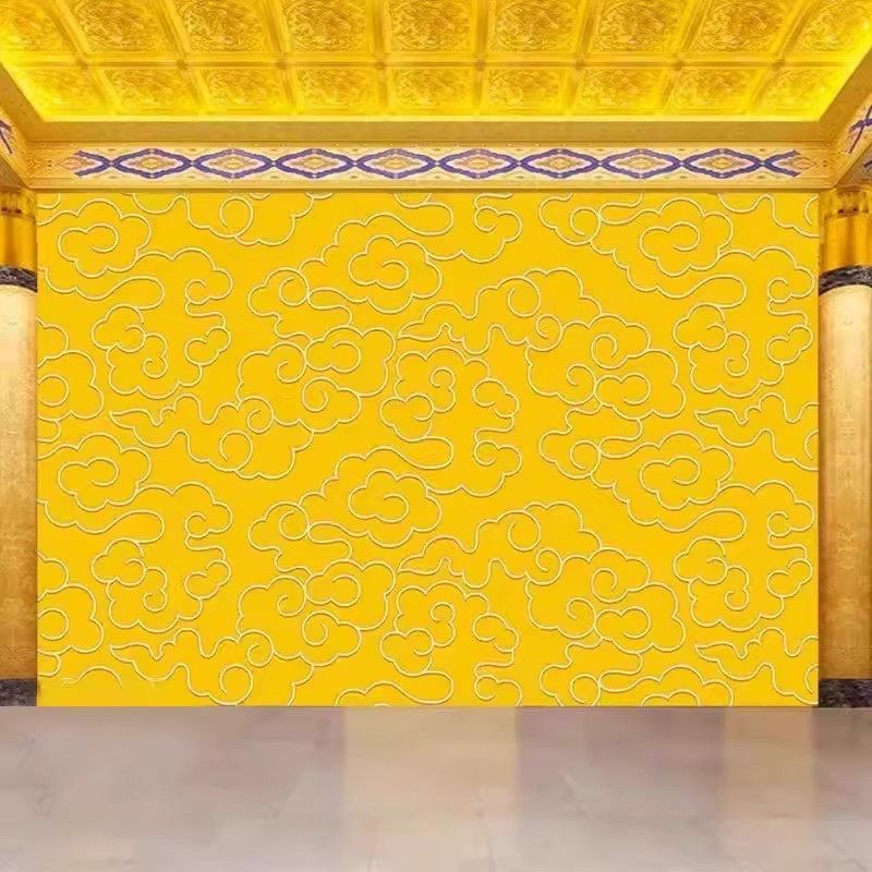 3D立体浮雕佛像定制壁画佛堂背景墙壁布祥云寺庙墙布莲花顶棚壁纸,淘宝优惠券,粉丝福利购,淘宝优惠卷