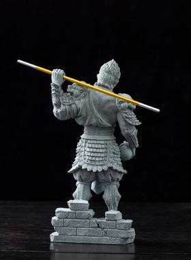 国潮斗战胜佛齐天大圣孙悟空摆件家居玄关桌面装饰工艺品鱼缸造景