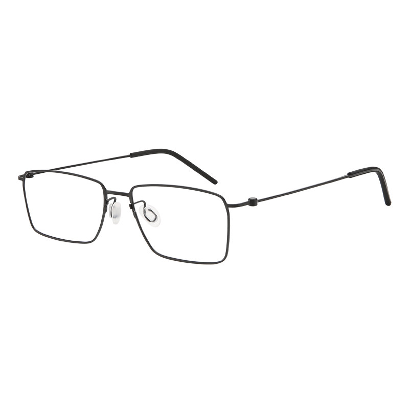 木川纯钛商务近视方框眼镜架防蓝光辐射专业网上可配散光度数男款,淘宝优惠券,粉丝福利购,淘宝优惠卷