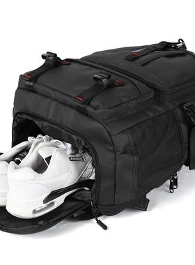 背包男双肩包大容量行李包户外旅行包商务出差旅游登山包电脑书包