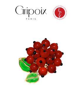 【AZLOOK】Gripoix古法琉璃项链耳环戒指女轻奢高级感珠宝首饰品