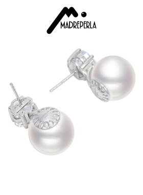 【AZLOOK】MADREPERLA玛贝拉珍珠耳环女高级感耳钉时尚法式耳饰