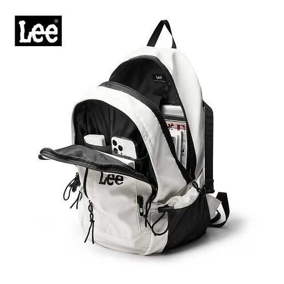 Lee's new travel backpack for men and women, college students' casual computer bags, outdoor sports large-capacity backpacks