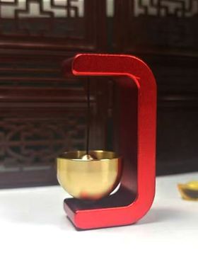 木质吸门式入户门铃进门开门提醒铃铛磁吸式家用装饰品摆件冰箱贴