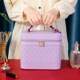 Beauty expert’s cosmetic bag is shaped, portable and portable cosmetic case, cosmetics storage box, high-end souvenir