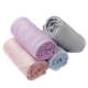 Sports and fitness diamond grid yoga towel microfiber sweat-absorbent yoga towel yoga blanket factory