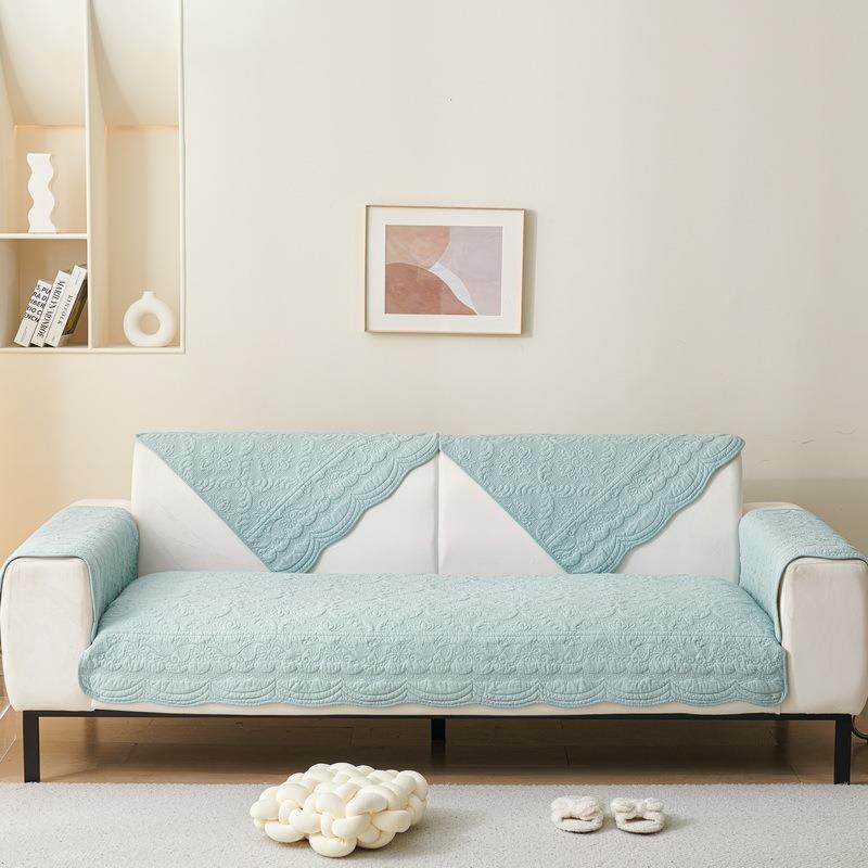 新款全棉沙发垫四季通用防滑纯棉2026韩式田园坐垫盖布沙发套罩巾,淘宝优惠券,粉丝福利购,淘宝优惠卷
