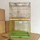 Dog Cage with Toilet Folding Indoor Universal Small and Medium Dog Cage Cat Cage Teddy Portable Pet Cage with Tray