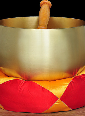 热销特大号光身日式铜罄铜磬铜钵佛堂钵盂佛音钵铜庆静心钵佛具用