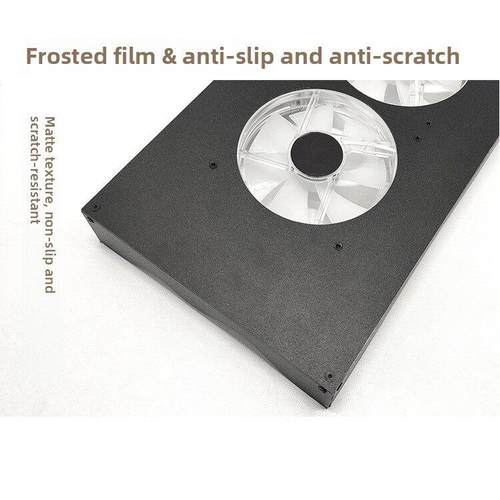 花叶®不锈钢主机箱散热架透气降温托架设备电脑风扇底座金属底托 - 图0