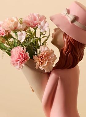 入户玄关女孩房间治愈系摆件电视柜客厅茶几轻奢家居装饰乔迁礼品