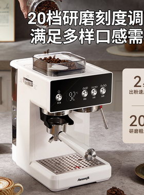 【新品】艾摩客Aeomjk/CM5540冷热萃家用小型咖啡机意式研磨一体