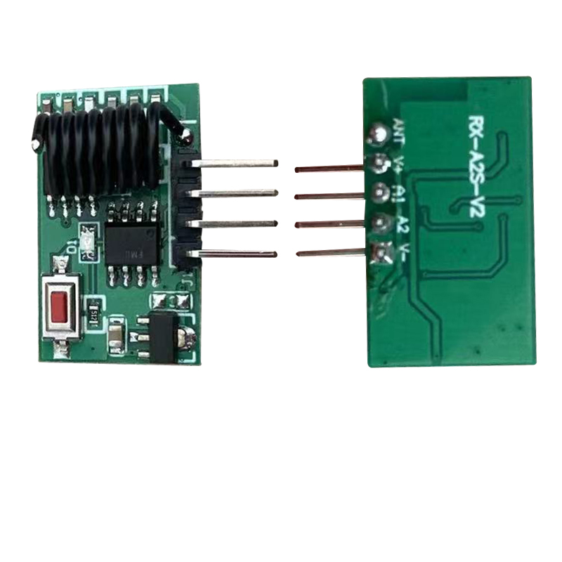 极速3.5V-24V宽电压2路高电平带解码RF模块433超外差高灵敏无线接 - 图3