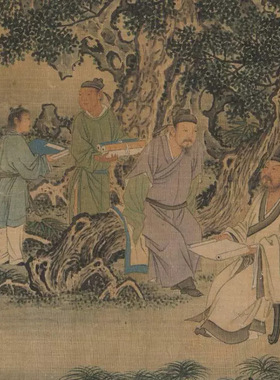 明谢环香山九老图克利夫兰艺术博
