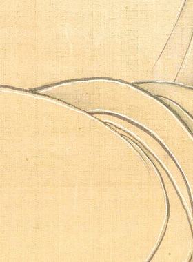 丁观鹏莲座大士像微喷名画复制工