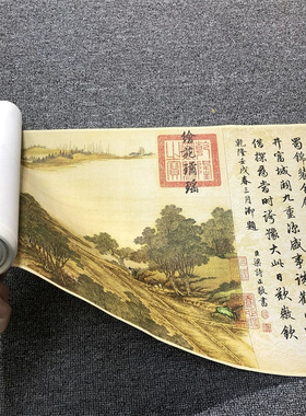 清明上河图全卷张择端仇英清院本