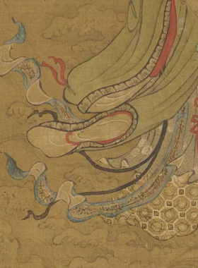 五代十国周文矩观音图传统人物画