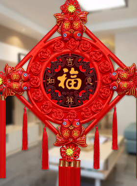 2023年新款中国结玄关装