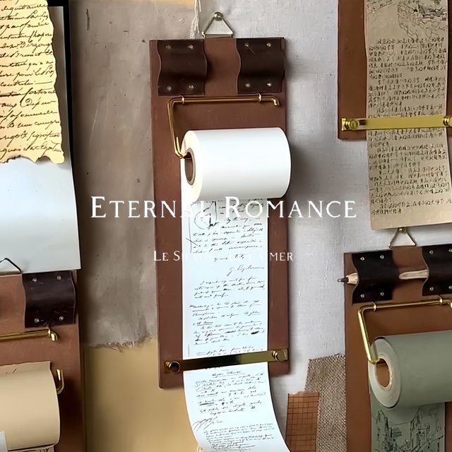 Retro note clip ticket storage clip
