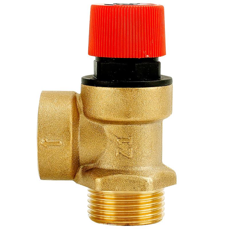Baizhan angle safety valve 4 minutes 6 minutes inner and outer wire water heater automatic drain valve dn15 solar water pipe decompression