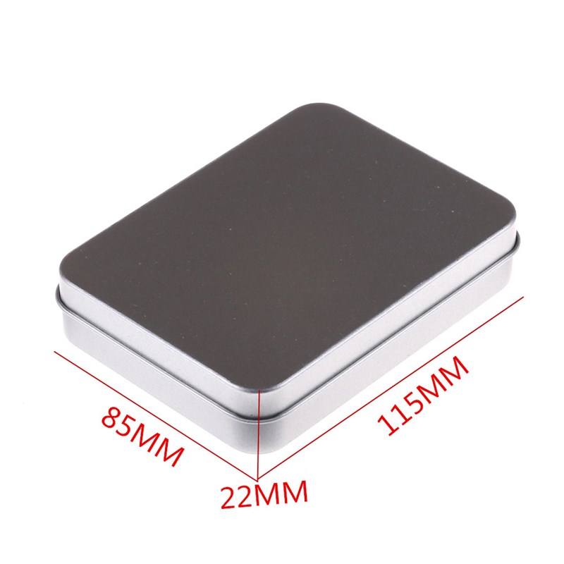 网红115*85*22mm Metal tin storage box DIY blank case , photo - 图0