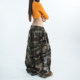 Jazz glitter camouflage hot diamond slimming sweatpants elastic