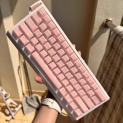 XVX水晶果冻键帽侧刻机械键盘帽PC白色OEM高度wooting ev63客制化 - 图0