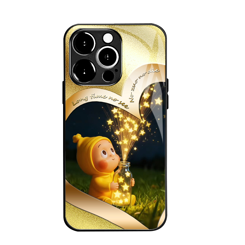 XINTUO代理动漫主题 可爱星星人苹果16手机壳适用nova13个性vivoy500军旅风reno13潮牌荣耀x60创意华为p70 - 图3