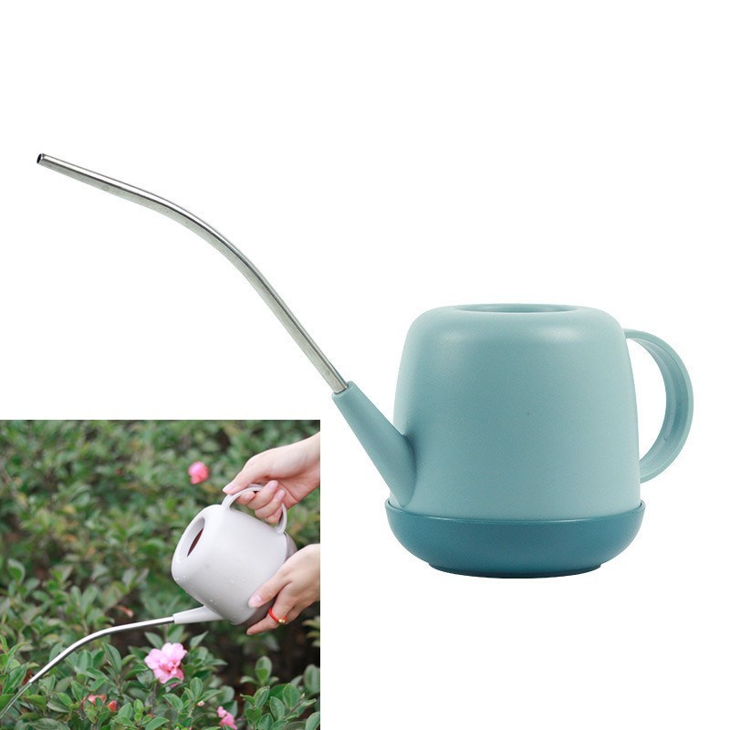 极速1L Long mouth Watering Pot Plastic Watering Can Cultivat - 图0