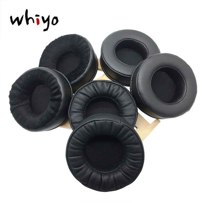 极速Memory Foam Protein Leather Earpads Replacement Ear Pads - 图0