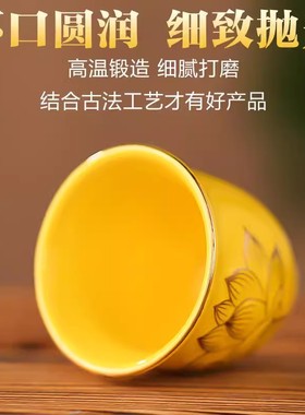 陶瓷三连供酒杯供佛水杯供奉菩萨净水杯佛堂节庆酒水杯招财圣水杯