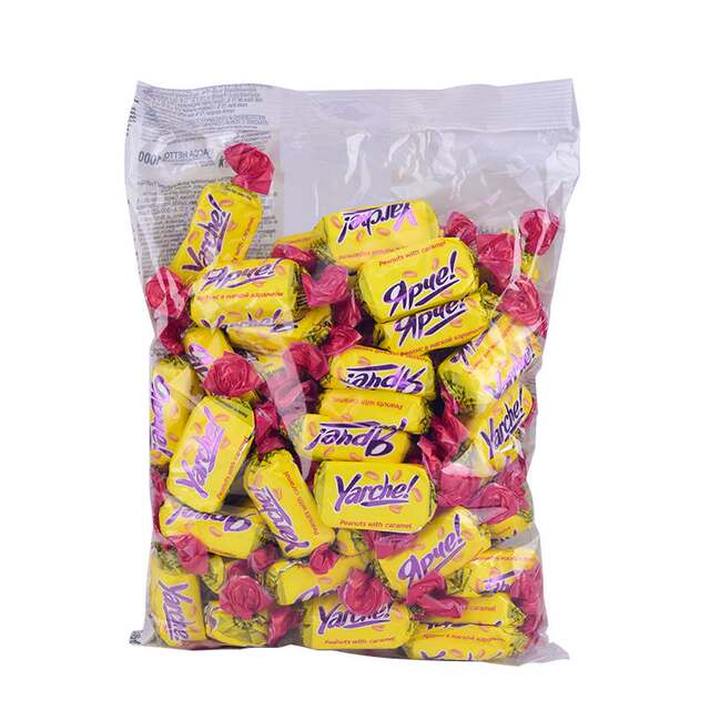 Russian imported KDV chocolate sandwich candy Russian version peanut candy chocolate candy 1000g authentic candy