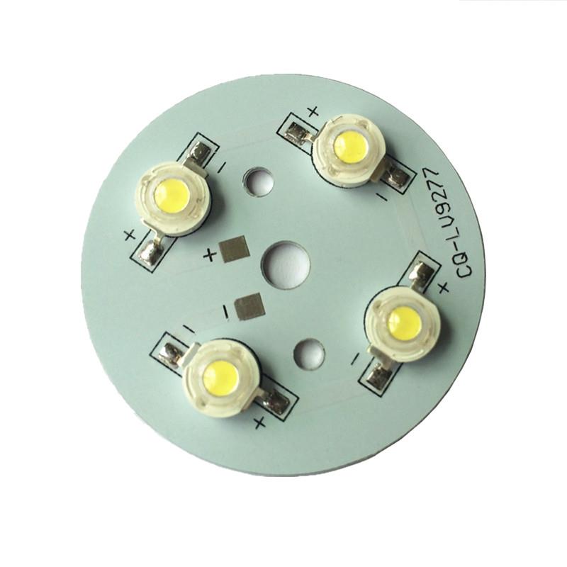 Led lamp bead high brightness light source with aluminum substrate ceiling light downlight bulb led spotlight lamp piece LED light panel round