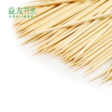 Big Market Double -Headed Bamboo Green Yeets, бесплатная доставка ресторан, отель, коммерческий домохозяйство, 1 кг натуральная бамбуковая зубочистка