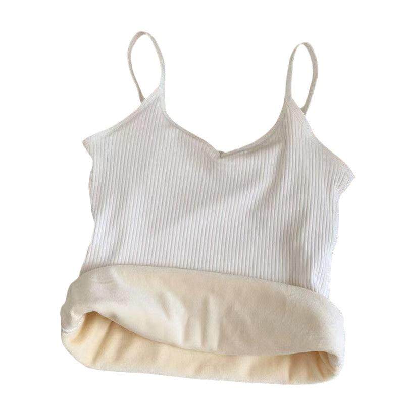 秋冬新款保暖背心女加厚加绒无袖吊带紧身内搭打底学生防寒女,淘宝优惠券,粉丝福利购,淘宝优惠卷