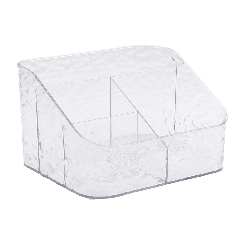 多格水波纹化妆品收纳盒大容量置物架客厅高档轻奢化妆品杂物收纳,淘宝优惠券,粉丝福利购,淘宝优惠卷