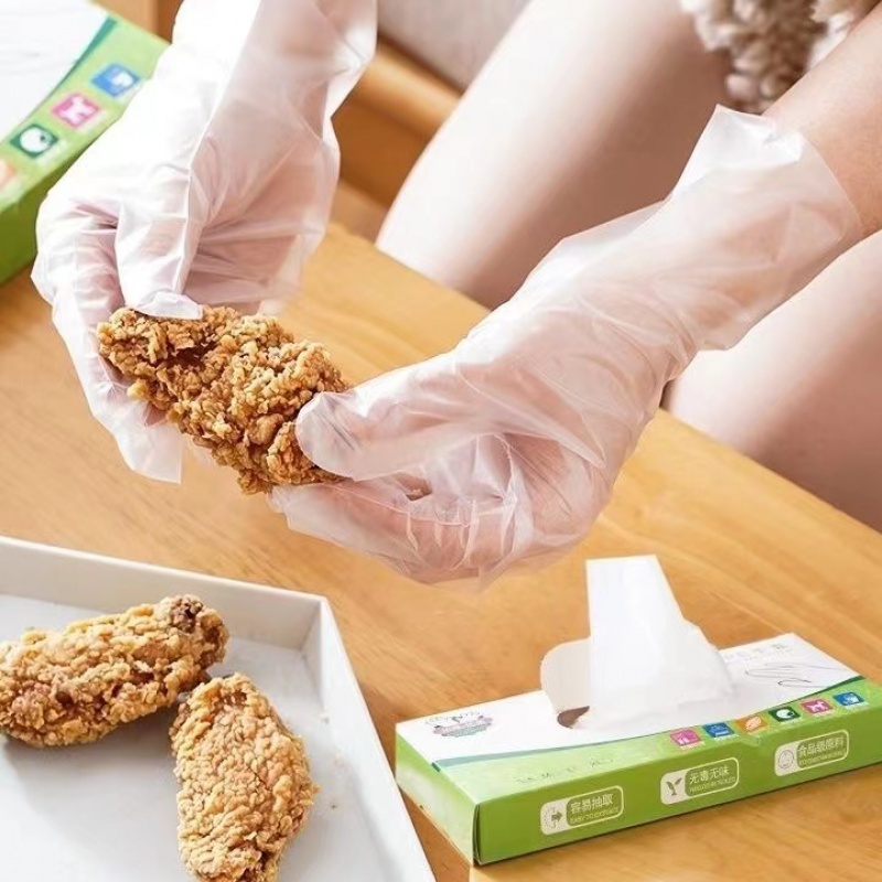 1【抽取式】TPE食品级一次性防污耐用手套