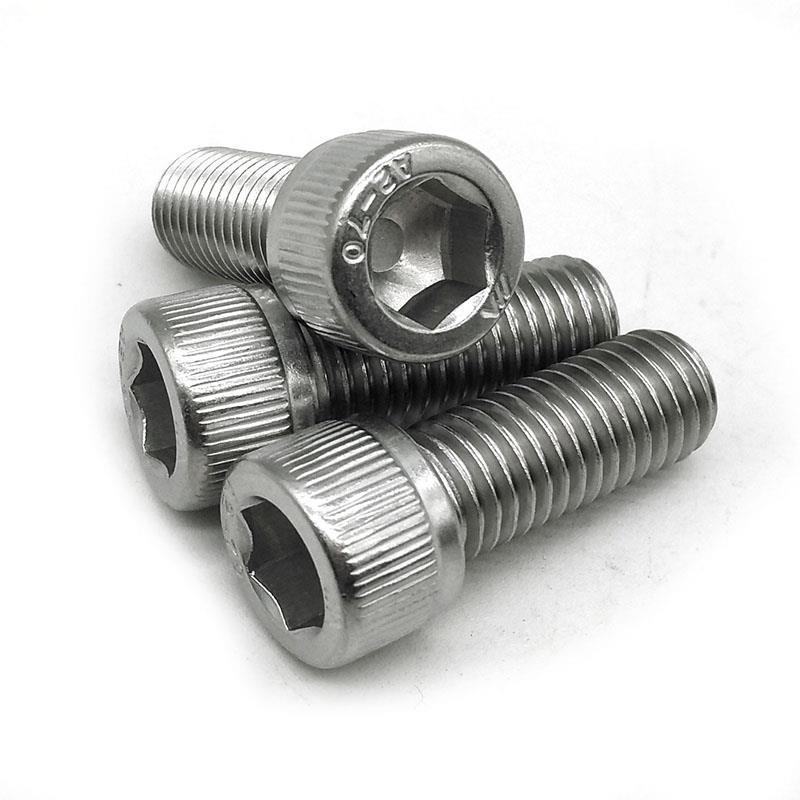 304不锈钢内六角螺丝螺栓螺杆M3M4M5M6M8M10M12*12x16x20x25x30mm - 图3