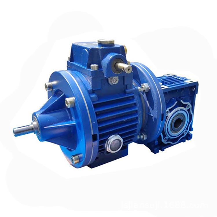 厂家现货编织机减速机蜗轮蜗杆NMRV050+UDL0.37减速机套件 - 图3