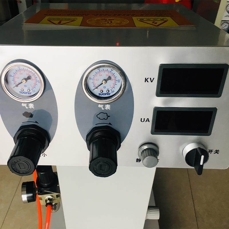 168新款内置静电机静电粉末喷塑机手动喷粉机喷涂设备静电喷塑机 - 图0