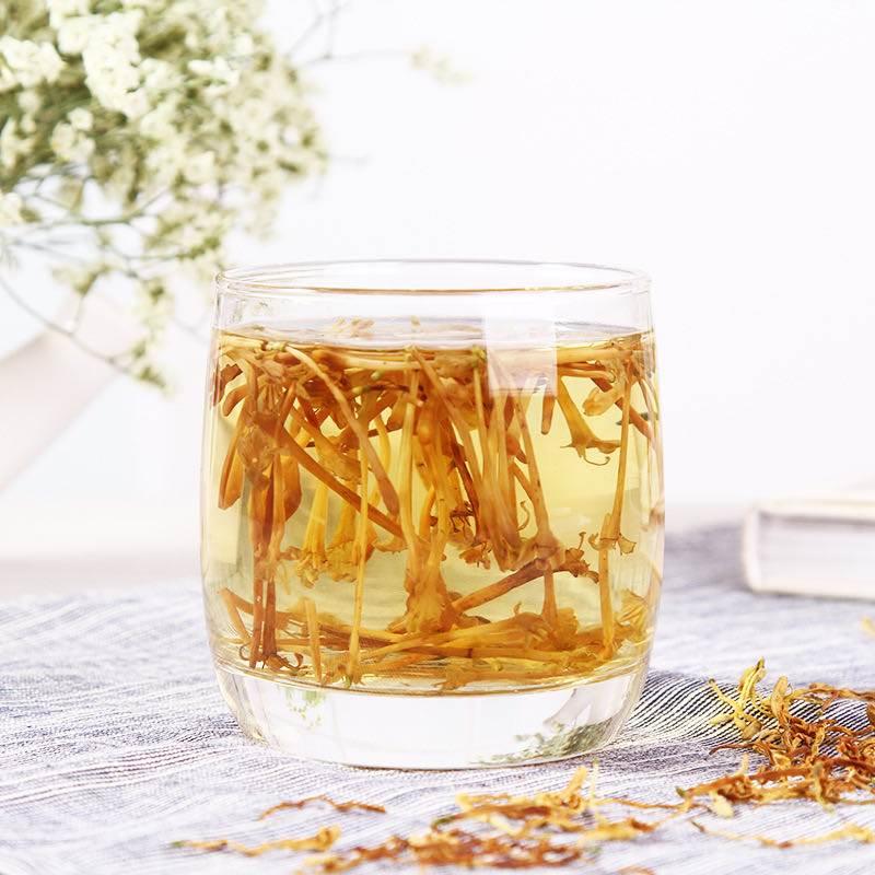 云南野生金银花茶 婴儿洗澡纯天然无糖花草茶叶散装忍冬茶
