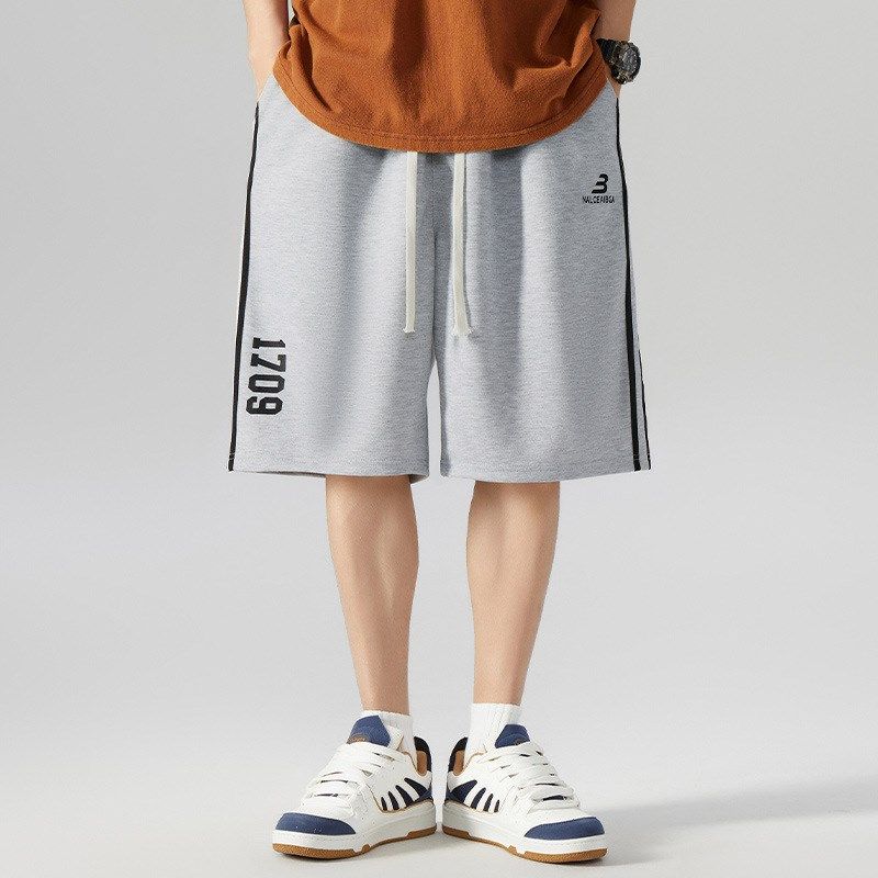 夏季运动短裤男大码宽松直筒篮球裤跑步五分裤胖子加肥加大休闲裤,淘宝优惠券,粉丝福利购,淘宝优惠卷