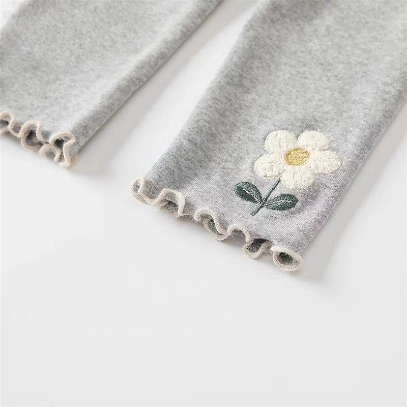 女童打底裤春装2024新款洋气婴儿裤子宝宝外穿长裤儿童春秋休闲裤,淘宝优惠券,粉丝福利购,淘宝优惠卷