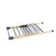 No installation, folding storage indoor and outdoor mobile drying rack bedroom simple storage rack