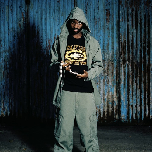 Corteiz 恶魔岛印花 santan alcatraz 男T恤男黑色街头潮宽松短袖 - 图1