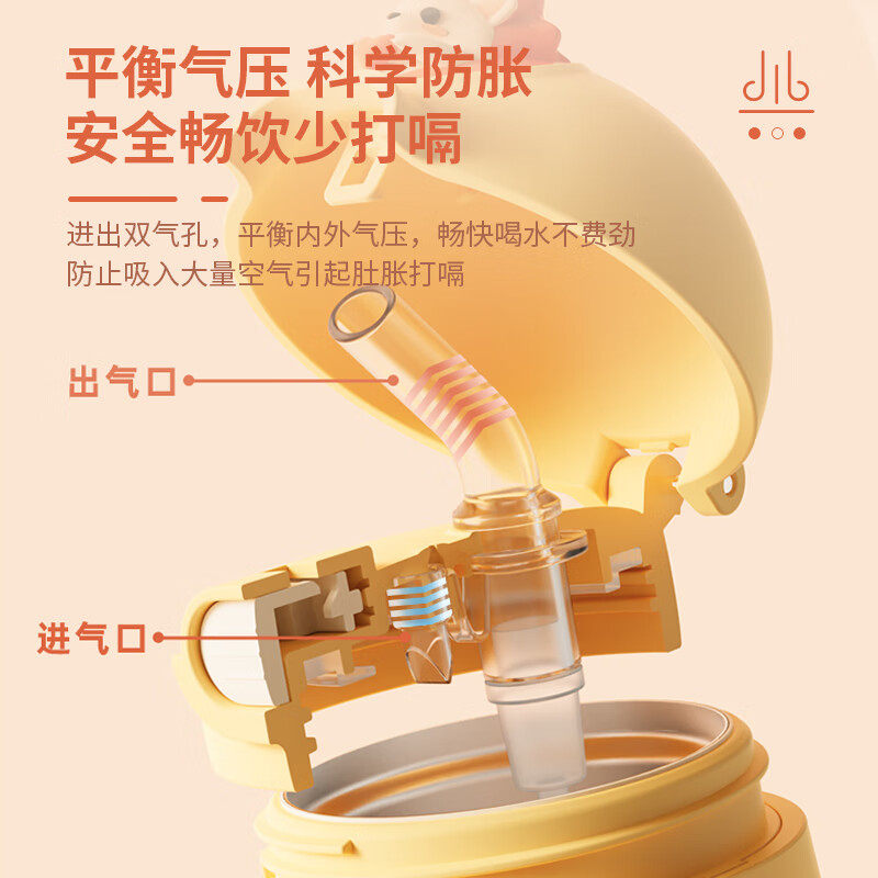 松下儿童保温杯带吸管水杯婴儿学饮杯子水壶便携式水杯幼儿园宝宝,淘宝优惠券,粉丝福利购,淘宝优惠卷