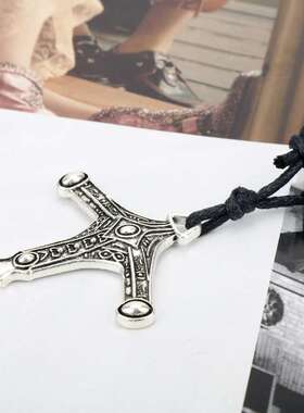 游戏周边PS4血源诅咒Bloodborne剑猎人徽章吊坠项链外贸热销