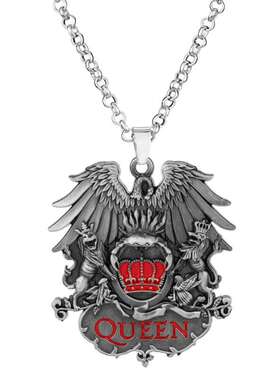 欧美外贸饰品英国摇滚乐队Queen皇后乐队标志吊坠项链挂件